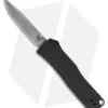 Benchmade Om 4850 D/A OTF Automatic Knife Black Aluminum (2.5" Satin)