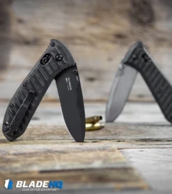 Benchmade Presidio II AXIS Lock Knife Black CF-Elite (3.72" Black Serr) 570SBK-1 -Benchmade Shop Benchmade Presidio II AXIS Lock Knife Black CF Elite Satin Serr 570SBK 1 BHQ 104899 kp brass web 1