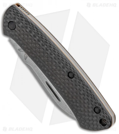 Benchmade Proper Sheepsfoot Slip Joint Knife Carbon Fiber/FDE (2.8" SW) 319-2 2 Benchmade Proper Sheepsfoot Slip Joint Knife Carbon Fiber/FDE (2.8" SW) 319-2 - Image 2