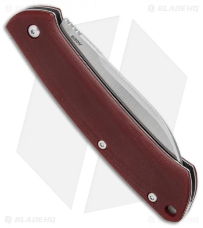 Benchmade Proper Slip Joint Knife Red G-10 (2.8" Satin) 319-1 3 Benchmade Proper Slip Joint Knife Red G-10 (2.8" Satin) 319-1 - Image 3