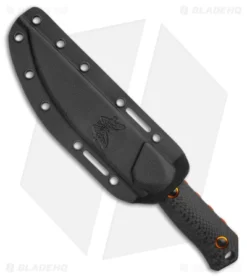 Benchmade Raghorn Hunting Fixed Blade Knife Carbon Fiber (4" Orange) 15600OR 8 Benchmade Raghorn Hunting Fixed Blade Knife Carbon Fiber (4" Orange) 15600OR -Benchmade Shop Benchmade Raghorn Hunting Fixed Blade CF Orange BHQ 137229 jr sheath 2 2