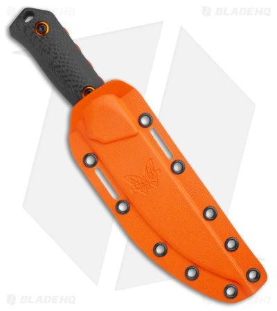 Benchmade Raghorn Hunting Fixed Blade Knife Carbon Fiber (4" Orange) 15600OR 3 Benchmade Raghorn Hunting Fixed Blade Knife Carbon Fiber (4" Orange) 15600OR - Image 3