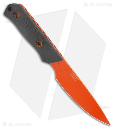Benchmade Raghorn Hunting Fixed Blade Knife Carbon Fiber (4" Orange) 15600OR 2 Benchmade Raghorn Hunting Fixed Blade Knife Carbon Fiber (4" Orange) 15600OR - Image 2