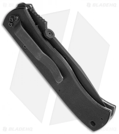 Rare Benchmade 970SBT Emerson CQC7 Liner Lock Knife (3.25" Black Serr) 3 Rare Benchmade 970SBT Emerson CQC7 Liner Lock Knife (3.25" Black Serr) - Image 3