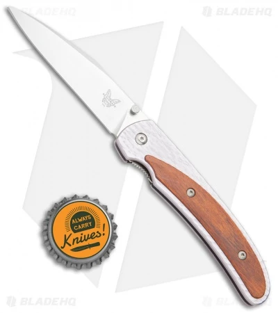 Rare Benchmade Osborne Opportunist Liner Lock Knife (2.99" Satin) 440 4 Rare Benchmade Osborne Opportunist Liner Lock Knife (2.99" Satin) 440 - Image 4