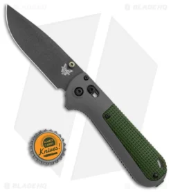 Benchmade Redoubt AXIS Lock Knife Green/Gray Grivory (3.6" Cerakote) 430BK 7 Benchmade Redoubt AXIS Lock Knife Green/Gray Grivory (3.6" Cerakote) 430BK -Benchmade Shop Benchmade Redoubt AXIS Lock Green Gray Grivory Cerakote BHQ 137275 jr bottlecap