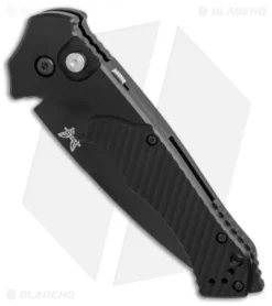 Benchmade Rukus II Automatic Knife (3.4" Black Serr) 9600SBK 8 Benchmade Rukus II Automatic Knife (3.4" Black Serr) 9600SBK -Benchmade Shop Benchmade Rukus 2 black serr BHQ 74379 er spine