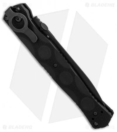 Benchmade SOCP Liner Lock Knife Black G-10 (4.47" Black Serr) 390SBK 2 Benchmade SOCP Liner Lock Knife Black G-10 (4.47" Black Serr) 390SBK - Image 2