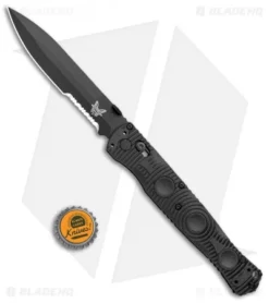 Benchmade SOCP Tactical Folder AXIS Lock Knife CF-Elite (4.5" Black) 391SBK -Benchmade Shop Benchmade SOCP Tactical Folder AXIS Lock CF Elite Black 391SBK BHQ 104893 jr bottlecap