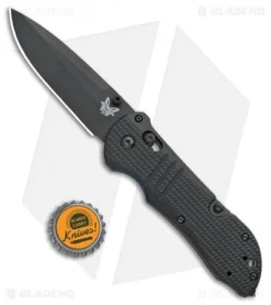 Benchmade 917BK-1901 Tactical Triage Axis Lock Knife Black G-10 (3.4" Black) -Benchmade Shop Benchmade Triage Axis Lock black G 10 Black 917BK 1901 BHQ 105736 jr bottlecap