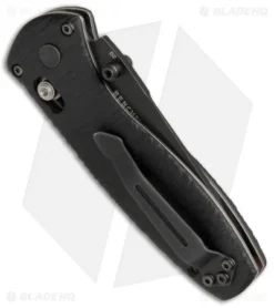 Benchmade Warn 587BK-1 Barrage Tanto Knife (2.94" Black) *Collection -Benchmade Shop Benchmade Warn Barrage Tanto 587BK 1 Collection BHQ 49409 jr side