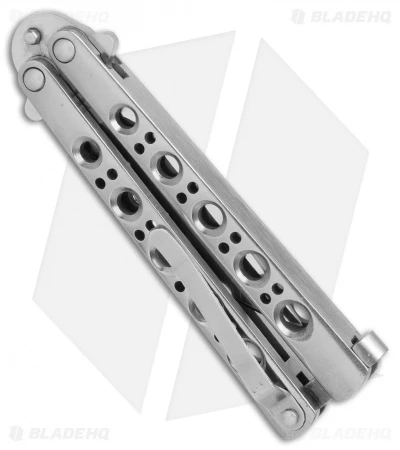 Rare Pre-Production Benchmade 31S Balisong Butterfly Knife (3" Satin Serr) 2 Rare Pre-Production Benchmade 31S Balisong Butterfly Knife (3" Satin Serr) - Image 2