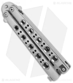 Rare Pre-Production Benchmade 31S Balisong Butterfly Knife (3" Satin Serr) 6 Rare Pre-Production Benchmade 31S Balisong Butterfly Knife (3" Satin Serr) -Benchmade Shop Rare Pre Production benchmade 31S bali satin serr BHQ 37215 er spine