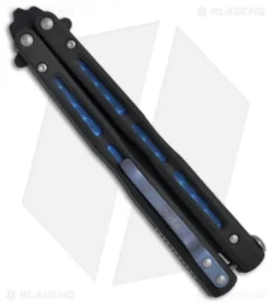 Benchmade 51BK Balisong Butterfly Knife G-10 Handle (4.25" Black) -Benchmade Shop benchmade 51bk bali song morph BHQ 9249 jr side