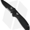 Benchmade Mini Griptilian AXIS Lock Knife Black (2.91" Black Serr) 556SBK