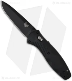 Benchmade 580BK Barrage Spring Assist Axis Lock (3.6" Black)
