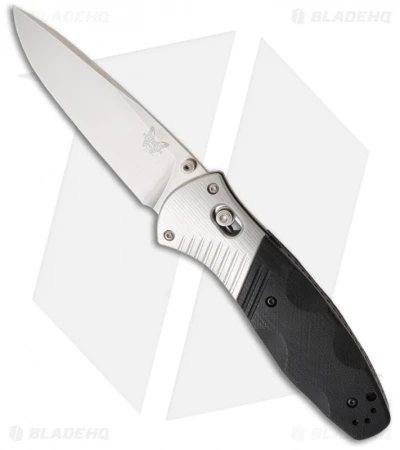 Benchmade Barrage AXIS-Assist Black G-10 (3.6" Satin) 581 1 Benchmade Barrage AXIS-Assist Black G-10 (3.6" Satin) 581