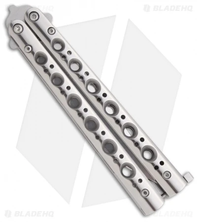 Benchmade 62 Balisong Butterfly Knife Stainless Steel (4.25" Satin) 2 Benchmade 62 Balisong Butterfly Knife Stainless Steel (4.25" Satin) - Image 2