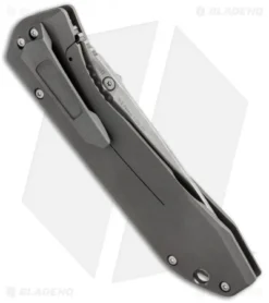 Benchmade 761 Titanium Monolock Knife (3.73" Satin) 5 Benchmade 761 Titanium Monolock Knife (3.73" Satin) -Benchmade Shop benchmade 761 titanium framelock m390 side
