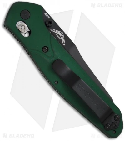 Benchmade 940 Osborne AXIS Lock Knife Green (3.4" Black) 940BK 2 Benchmade 940 Osborne AXIS Lock Knife Green (3.4" Black) 940BK - Image 2