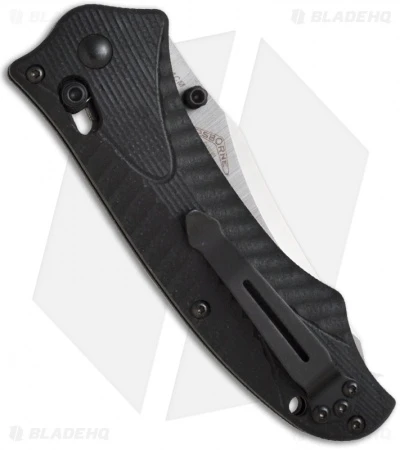 Benchmade Osborne Rift AXIS Lock Knife Black G-10 (3.67" Satin) 950-1 2 Benchmade Osborne Rift AXIS Lock Knife Black G-10 (3.67" Satin) 950-1 - Image 2