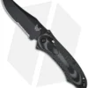Benchmade 950SBK Rift Osborne Folding Knife (3.67" Black Serr)
