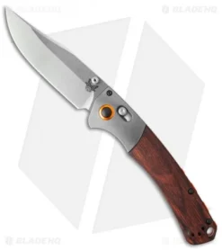 Benchmade Hunt Crooked River AXIS Lock Knife Dymondwood (4" Satin) 15080-2
