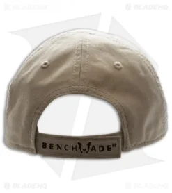 Benchmade Knives Tactical Coyote Tan Hat Velcro Patch (Adjustable) -Benchmade Shop benchmade hat 987908f back