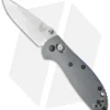 Benchmade Mini Griptilian AXIS Lock Knife Gray/Blue G-10 (2.91" Satin) 556-1