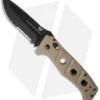 Benchmade Sibert 275SBKSN Adamas AXIS Lock Knife Tan G-10 (3.82" Black Serr)