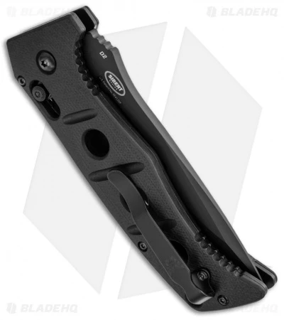 Benchmade 2750 Adamas Automatic Knife W/ Black Handle (3.82" Black Serr) 2750SBK 2 Benchmade 2750 Adamas Automatic Knife W/ Black Handle (3.82" Black Serr) 2750SBK - Image 2