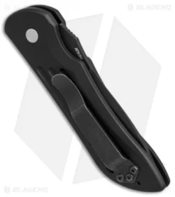 Vintage Benchmade 9500SBT Mini-Auto Stryker Automatic Knife (2.9" Black Serr) 7 Vintage Benchmade 9500SBT Mini-Auto Stryker Automatic Knife (2.9" Black Serr) -Benchmade Shop vintage benchmade mini auto stryker black serr 9500sbt BHQ 37218 er side