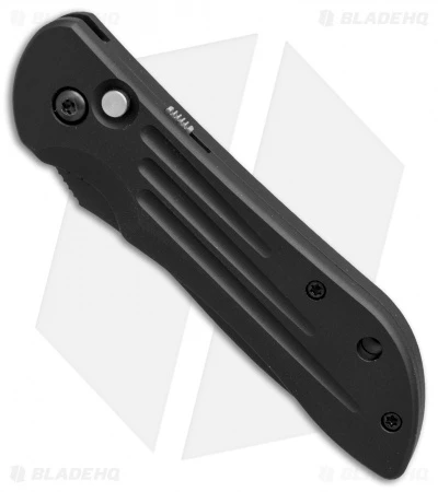 Vintage Benchmade 9500SBT Mini-Auto Stryker Automatic Knife (2.9" Black Serr) 2 Vintage Benchmade 9500SBT Mini-Auto Stryker Automatic Knife (2.9" Black Serr) - Image 2